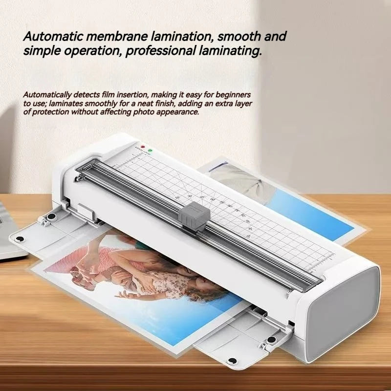 SL389 Home Office A4 multifunction 6-in-1 laminating machine, suitable for posters, documents, family photo laminating machine