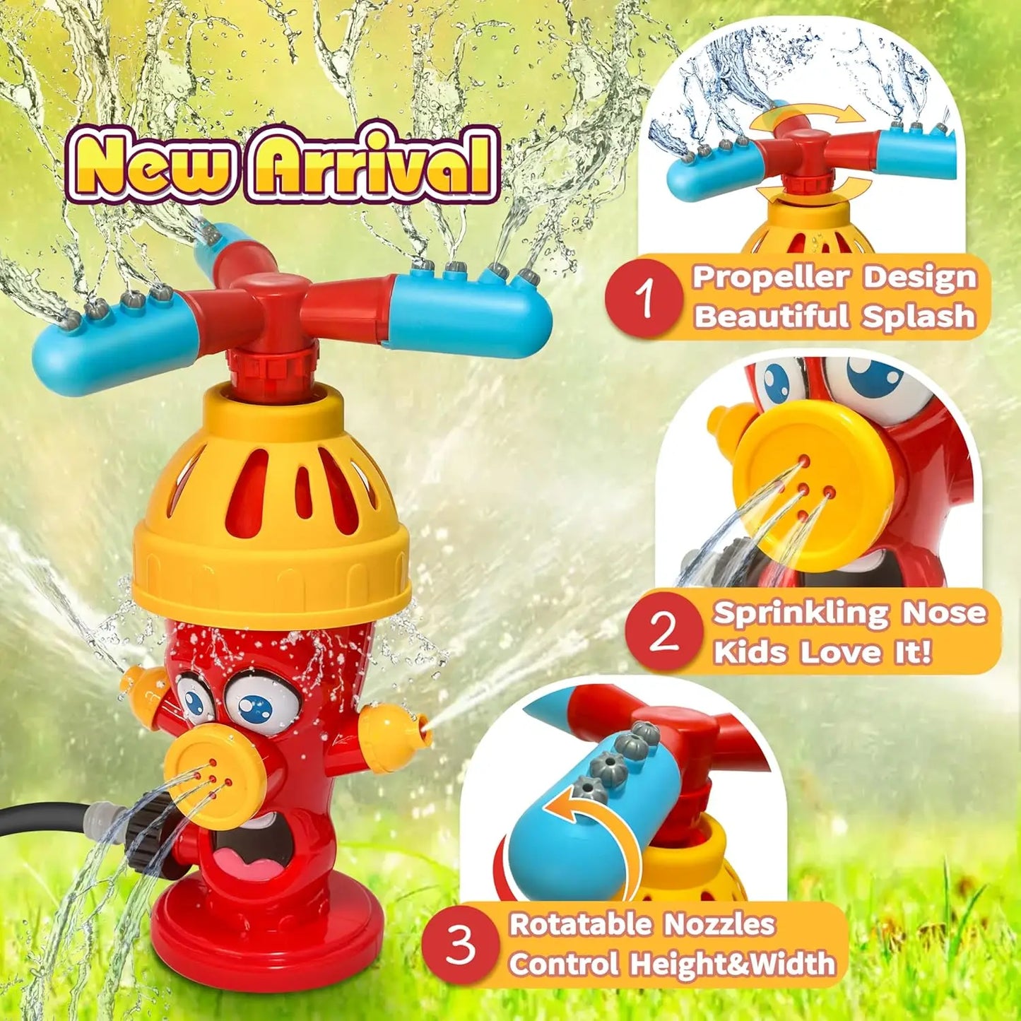Hydrant Sprinkle Water Spray/ baseball