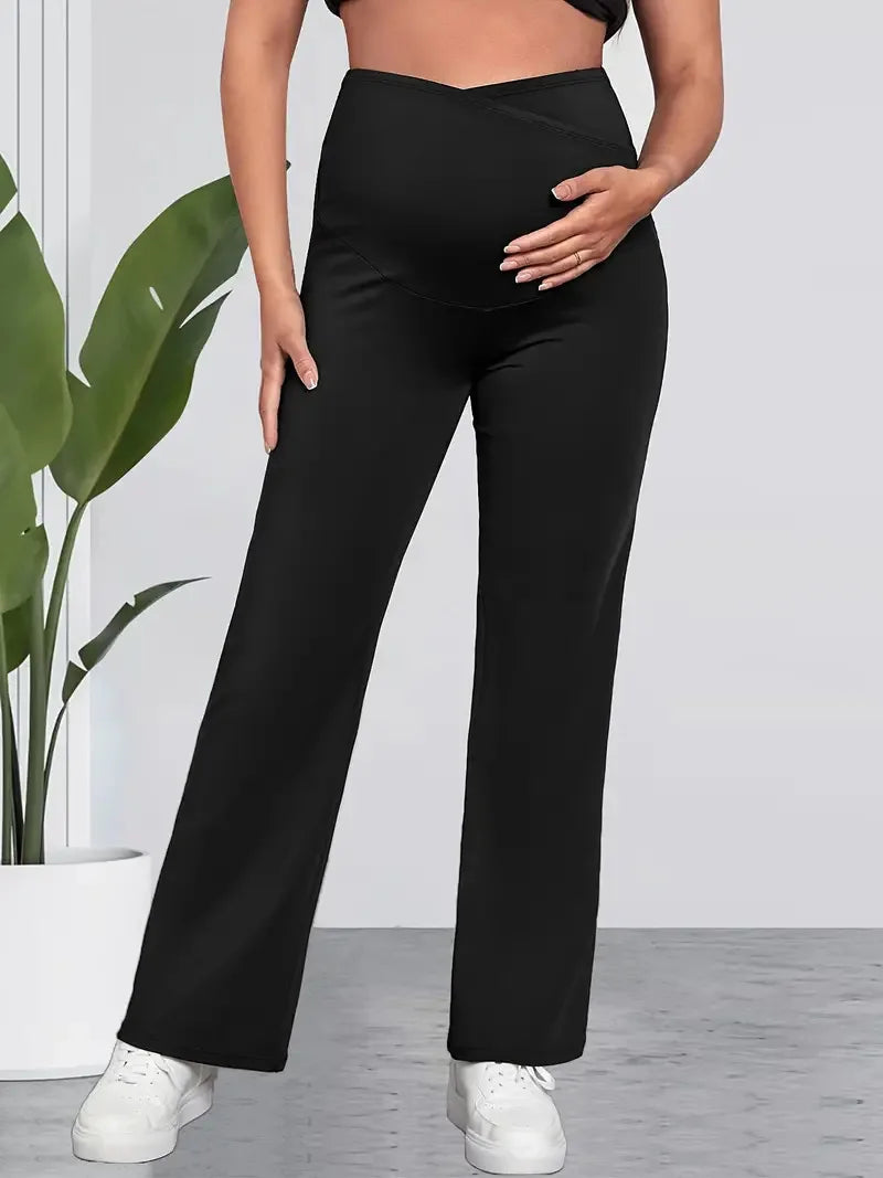 Sports Casual Maternity Pants Spring Autumn Thin Belly Pants Clothes for Pregnant Women Pregnancy
