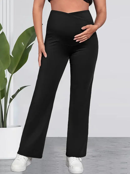 Sports Casual Maternity Pants Spring Autumn Thin Belly Pants Clothes for Pregnant Women Pregnancy