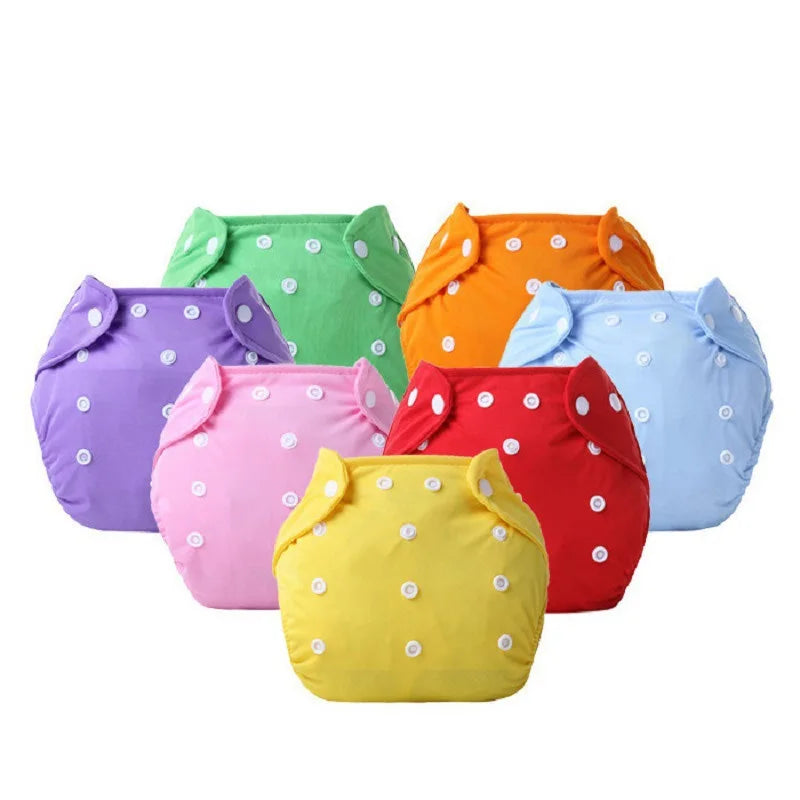 Baby Diapers Washable Reusable Nappies Eco Friendly Cotton Baby Cloth Training Cloth Diaper