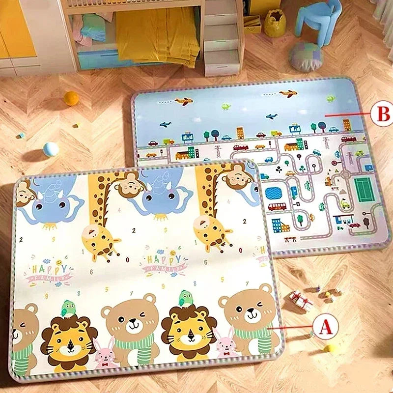 5 sizes to choose Baby Crawling Play Mats Non-toxic High-quality Baby Activity Gym Carpet Baby Game Children's Safety Rug