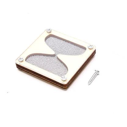 DIY Montessori Busy Board Wooden Toy Accessory animal Hourglas Alarm Clock Mirror Educational Unlock Sensory Toy Educational Toy