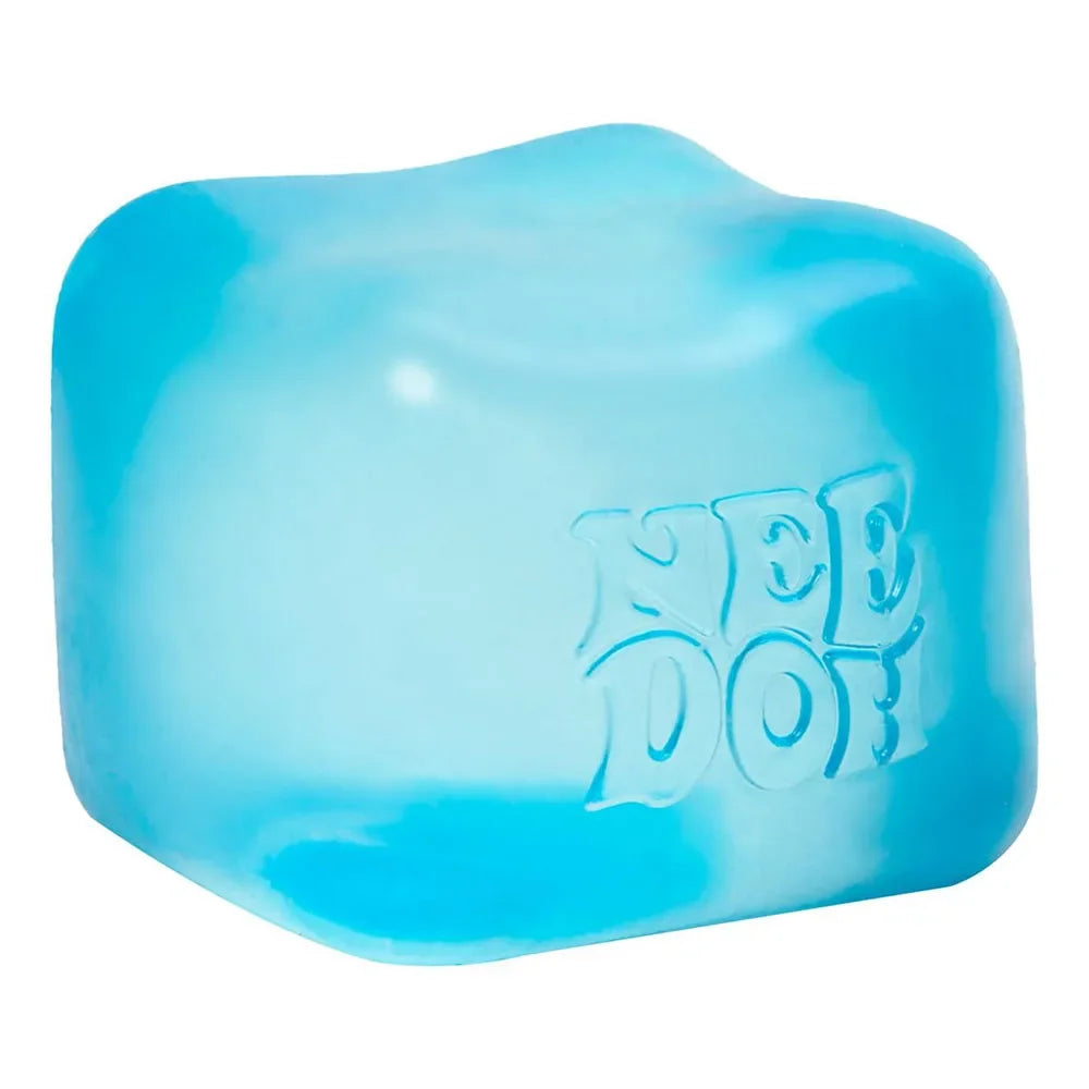 Nee Doh Jellyfish & Cube Squish Toy, Stress Relief Fidget Toy, Sensory for Kids & Adults