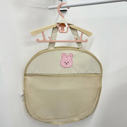 Baby bathroom mesh bag for bath toys bag kids basket toys net cartoon animal Bear Dog waterproof cloth sand toys beach storage