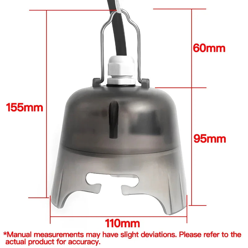 Outdoor Waterproof Electrical Socket, Rainproof Weatherproof Power Outlet, Durable Protective Cover for Garden/Patio/Outdoor Use