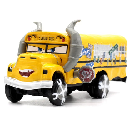 NEW 2026 HOT Pixar Cars 3 Lightning McQueen Fillmore 4-9CM 1：55 Metal Model Racing Car Toys Children's Birthday NEWYEAR Gifts