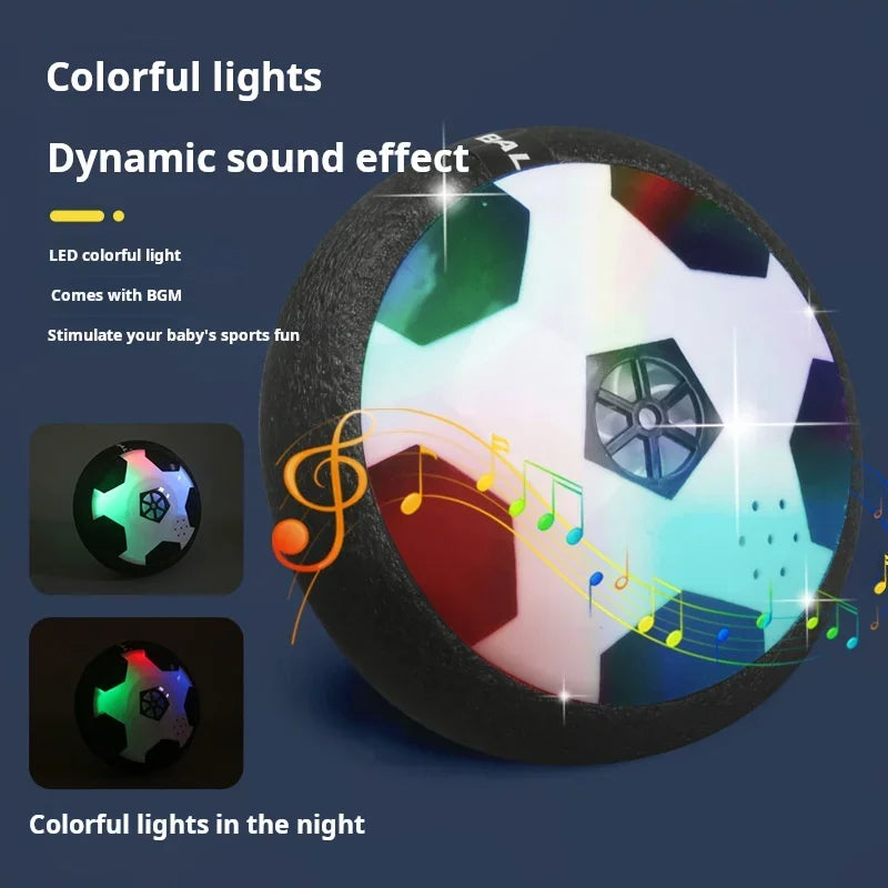 Fun Floating Foam Soccer Kid Toy Electric Hover Ball Indoor Safe  Parent-child Interactive(Without Battery) Lighting and Music