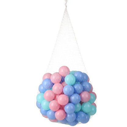 100Pcs Outdoor Sport Ball Colorful Soft Water Pool Ocean Wave Ball Baby Children Funny Toys Eco-Friendly Stress Air Balloons