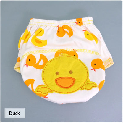 Mother Kids Baby Bare Cotton Cloth Diapers Unisex Reusable Infants Children Training Panties Washable Underwear Nappies Changing