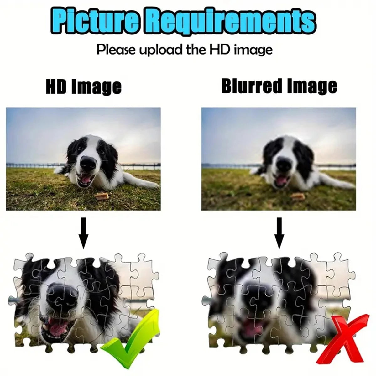 35/300/500/1025pcs Personalized Custom Photo Puzzle Friend Upload Photo For Customized Puzzle Unique Gift For Family Friends Spe