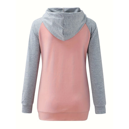 Women's Maternity Nursing Hoodie Sweatshirt Hoodies Long Sleeve Breastfeeding Pregnancy Pocket Clothes