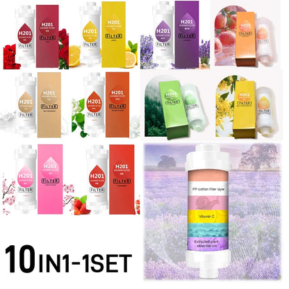 Filter For Shower Scented Shower Head Water Softener Improve Hair Skin Removal Shower Purifier