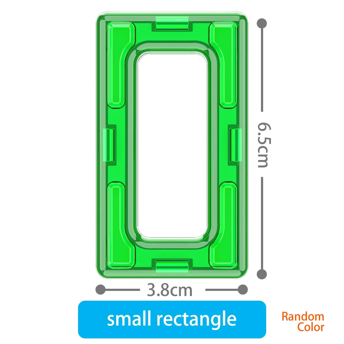 large Magnetic tiles Designer Magnet Building Blocks Accessories Educational Constructor Toys For Children Kids Girls Set Gift