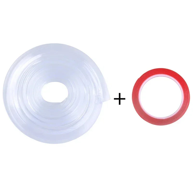 Home Baby Silicone Anti-collision Baby Safety Corner Protection Strip Guards Transparent Table Edge Furniture Corner Protectors