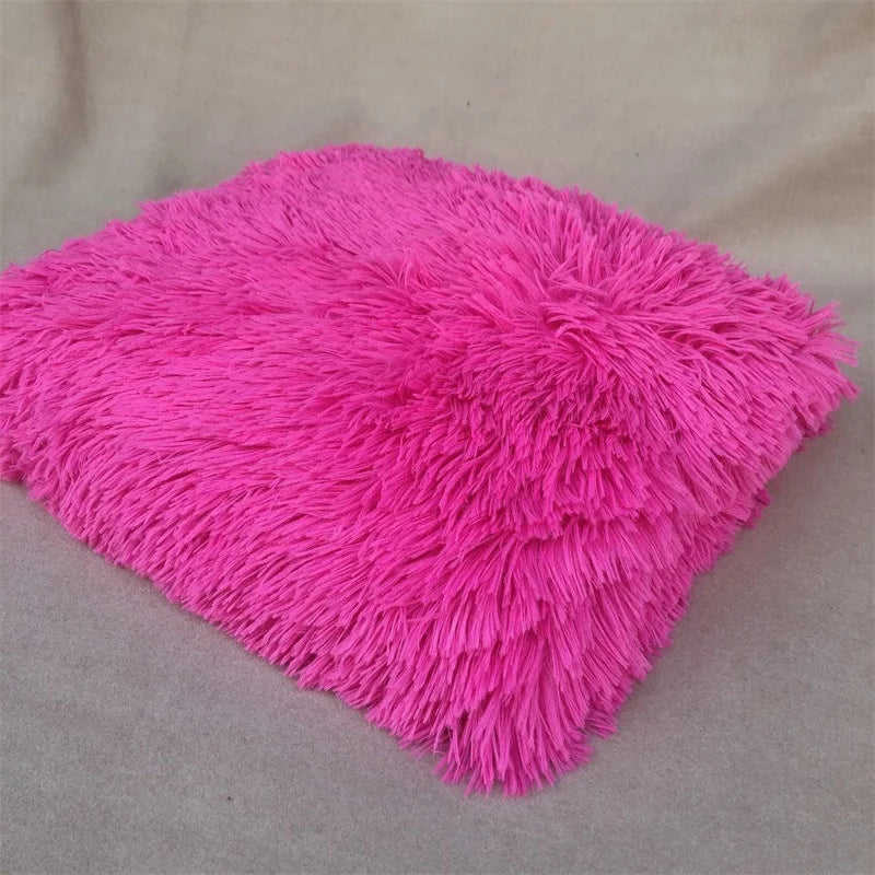 Newborn Photography Plush Blanket Baby Photo Background Rug for Studio Long Pile Fur Mat 0-12M