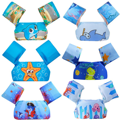 Puddle Jumper Foam Cartoon Child Arm Rings Buoyancy Vest Kids Safety Life Jackets Children's Swim Ring