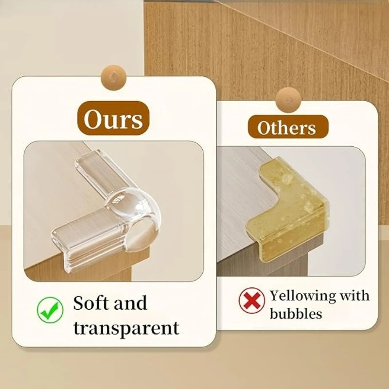 Upgraded Corner Protectors for Baby Children Safety Anti-collision Baby Proofing Corner Guards for Table Edges & Sharp Corners