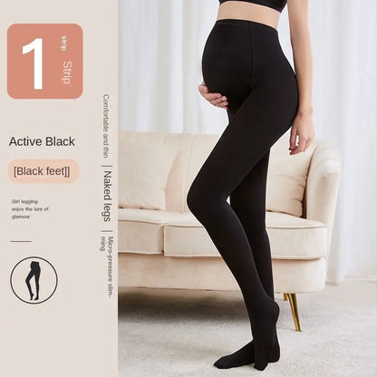 High Waist pregnancy Leggings Skinny Maternity clothes for pregnant women Belly Support Knitted Leggins