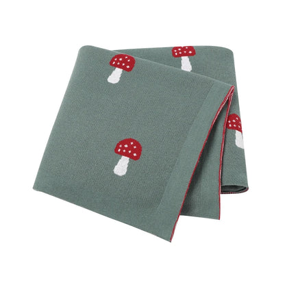 Cotton Knitted Baby Blanket Newborn Boys Girls Super Soft Stroller Basket Swaddle Wrap Plaid 100*80cm Infant Receiving Bed Quilt