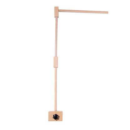 Baby Wooden Crib Mobile Bed Bell Hanging Rattle Toy Newborn Music Box Bed Bell Hanging Toys Holder Bracket Infant Crib Baby Gift