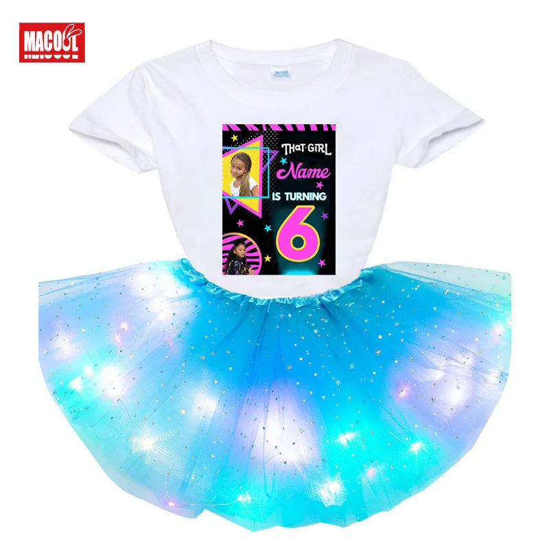 That Girl Laylay Tutu Set Girls 7th Birthday Party Outfits Kids Outfit Shirt Outfit Kids Shirts Girl Dress Sets Child Outfit 6th