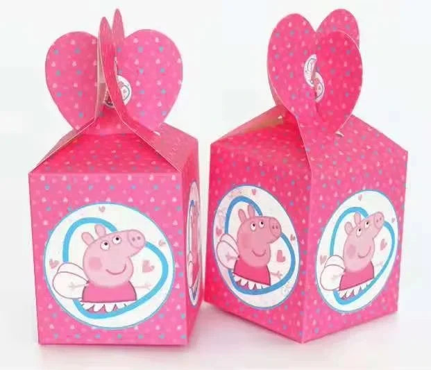 Peppa Pig Birthday Party Decorations Balloons Plate Cup Banner Tableware Set for Baby Shower George Page Party Favors Kids Gifts