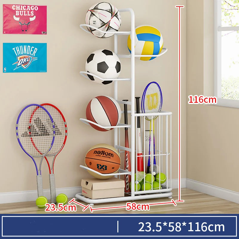 Indoor Children Storage Rack Ball Storage Rack