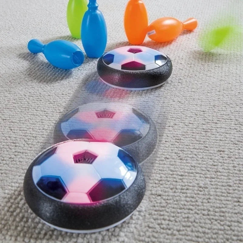 Fun Floating Foam Soccer Kid Toy Electric Hover Ball Indoor Safe  Parent-child Interactive(Without Battery) Lighting and Music