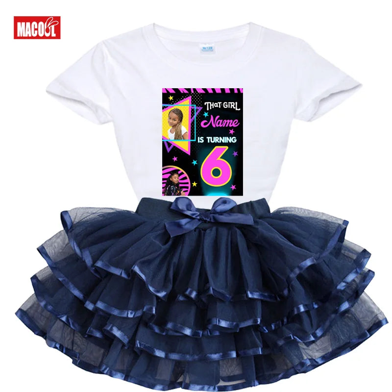 That Girl Laylay Tutu Set Girls 7th Birthday Party Outfits Kids Outfit Shirt Outfit Kids Shirts Girl Dress Sets Child Outfit 6th