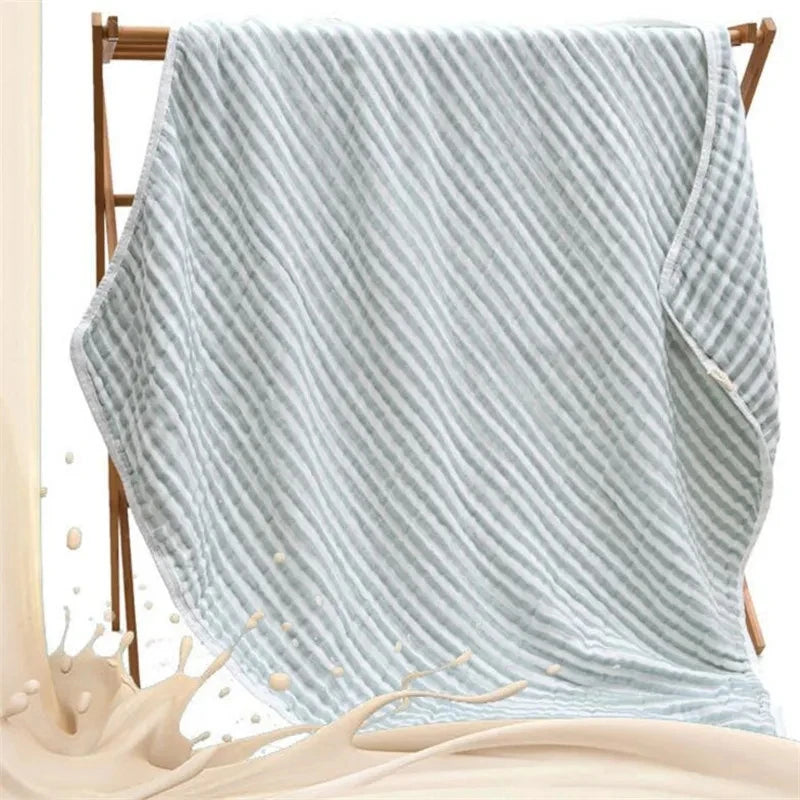 110x110cm 120x150cm 6 Layer Muslin Boy Girl Kids Children Sleep Blanket Swaddle Bath Towel 100% Cotton Newborn Wrap Baby Blanket