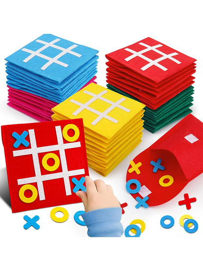 10-40pcs Tic Tac Toe Strategic Board Game for Kids, Birthday Party Favors Bulk for Kids  Goodie Treat Bag Christmas Stockin
