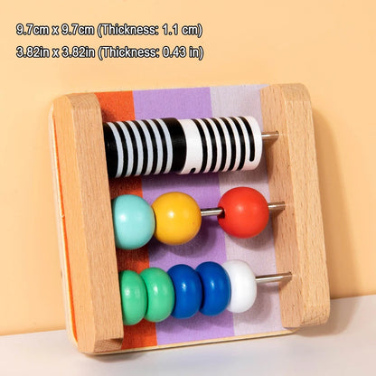 Baby Magnetic Sensory Busy Board Montessori Wooden Toy Simulation Switch Clock Shape Matching Fine Motor Skills Educational Toys