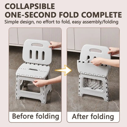 Wear-resistant Handheld Folding Camping Chair Lightweight Portable Waterproof Plastic Beach Chairs Travel