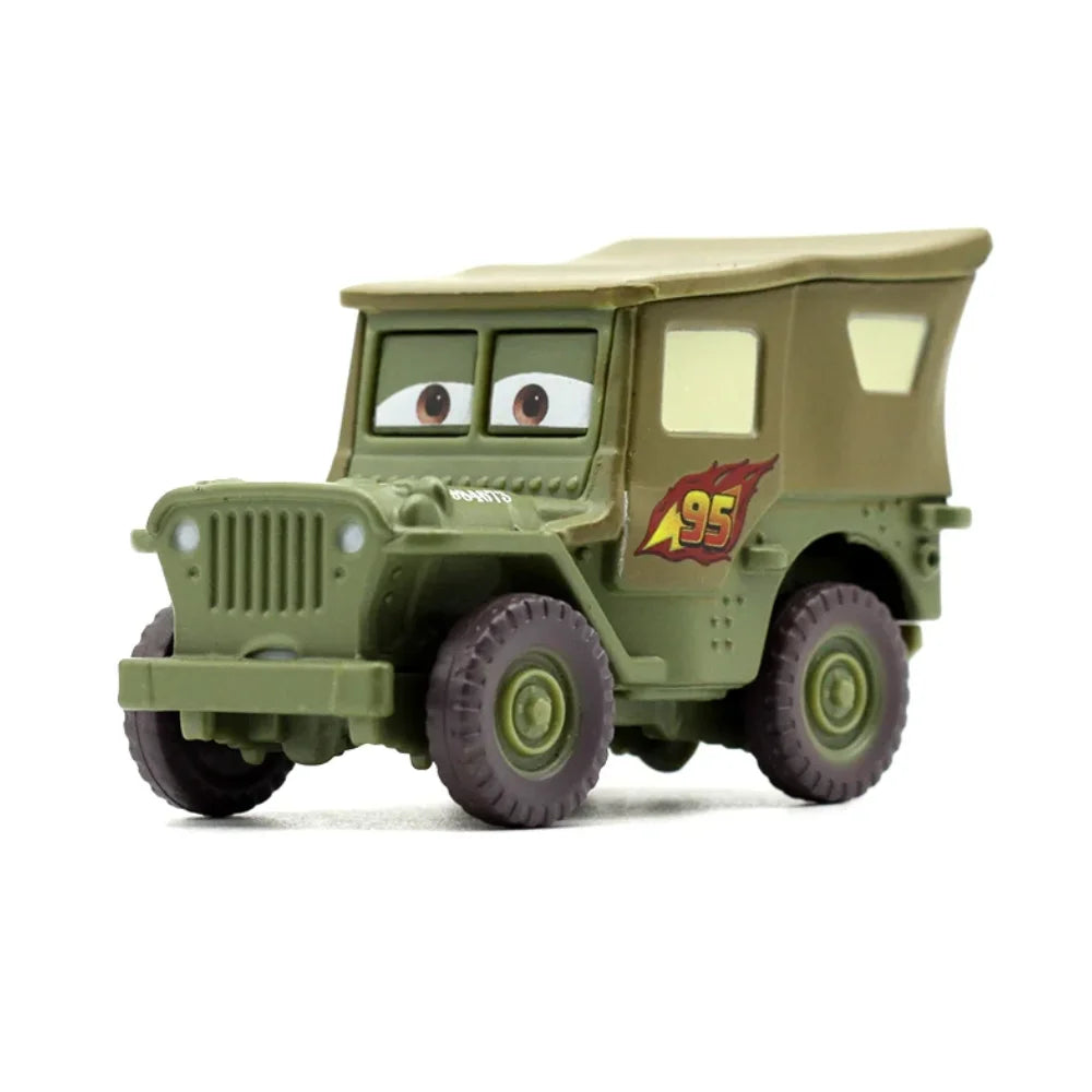 NEW 2026 HOT Pixar Cars 3 Lightning McQueen Fillmore 4-9CM 1：55 Metal Model Racing Car Toys Children's Birthday NEWYEAR Gifts