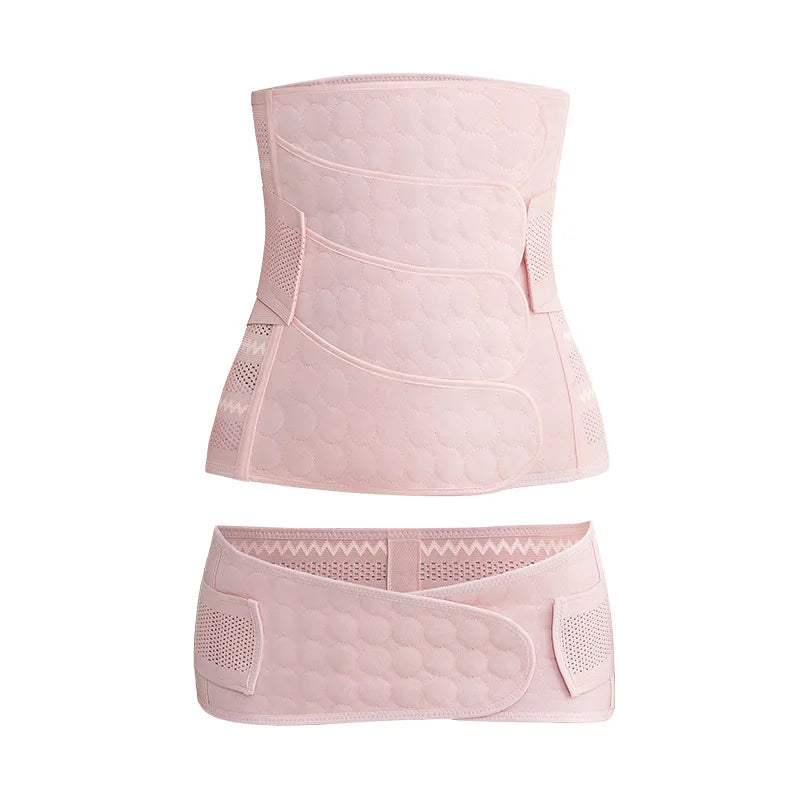 Waist Belt 4-pack Postpartum Waist Strap Breathable Set for Caesarean Section Plastic Waist Strap
