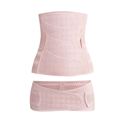 Waist Belt 4-pack Postpartum Waist Strap Breathable Set for Caesarean Section Plastic Waist Strap